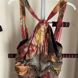 Connected apparel floral maxi dress